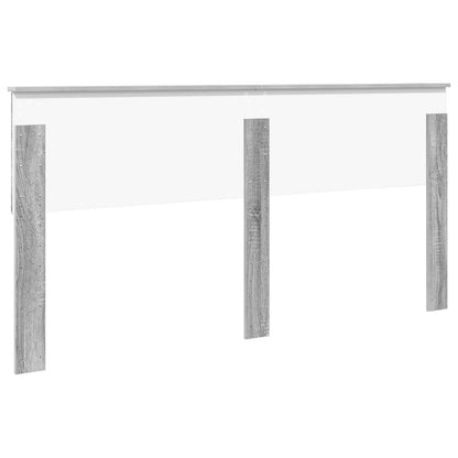 Headboard Engineered wood Grey Sonoma 180 cm