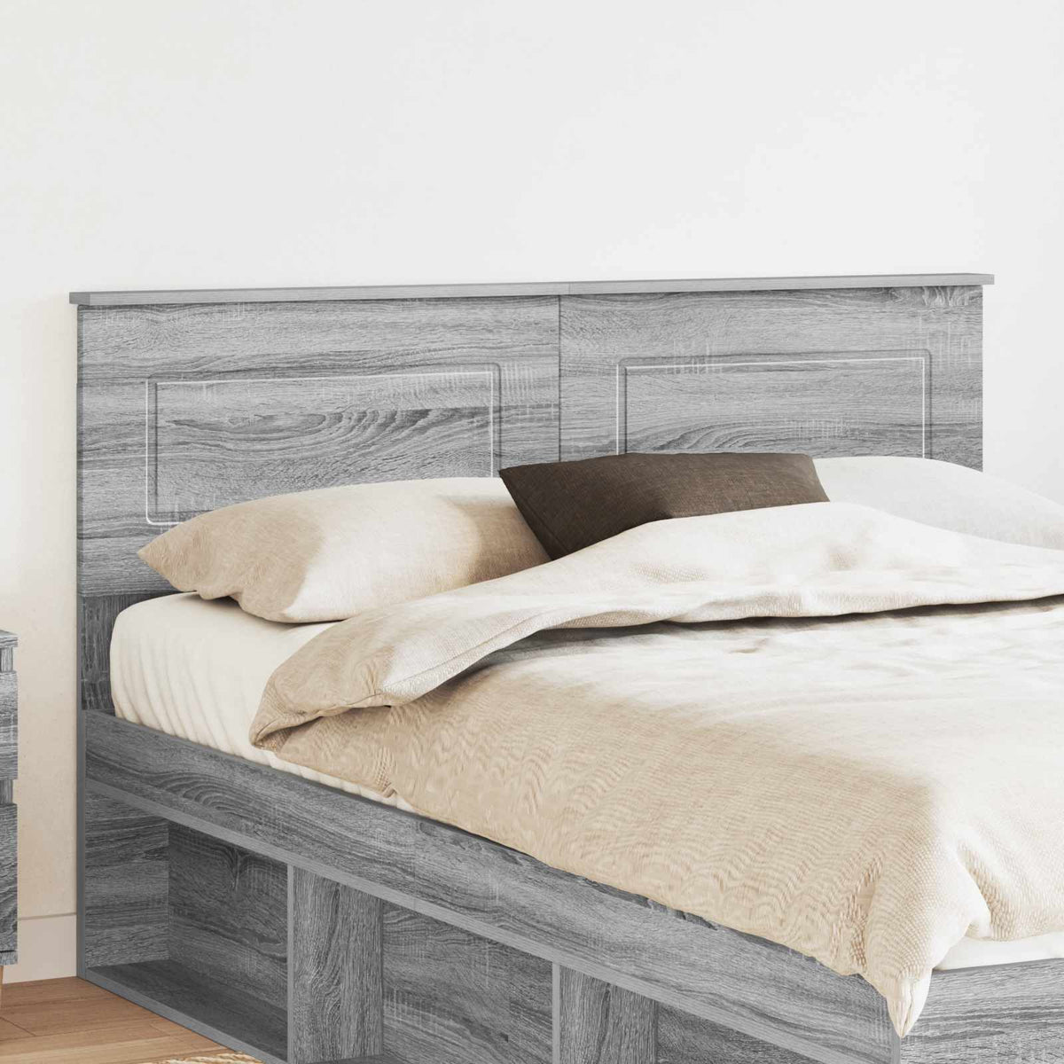 Headboard Engineered wood Grey Sonoma 160 cm