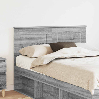 Headboard Engineered wood Grey Sonoma 135 cm