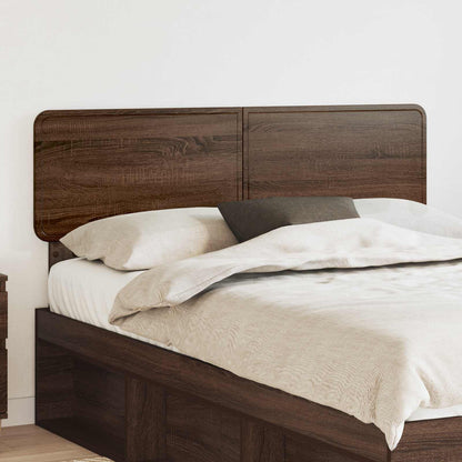 Headboard Engineered wood Brown Oak 150 cm