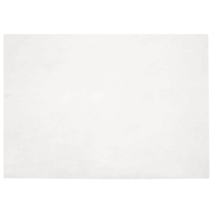 Anti-Slip Faux Rabbit Fur Rug OLITE White 160 x 230 cm
