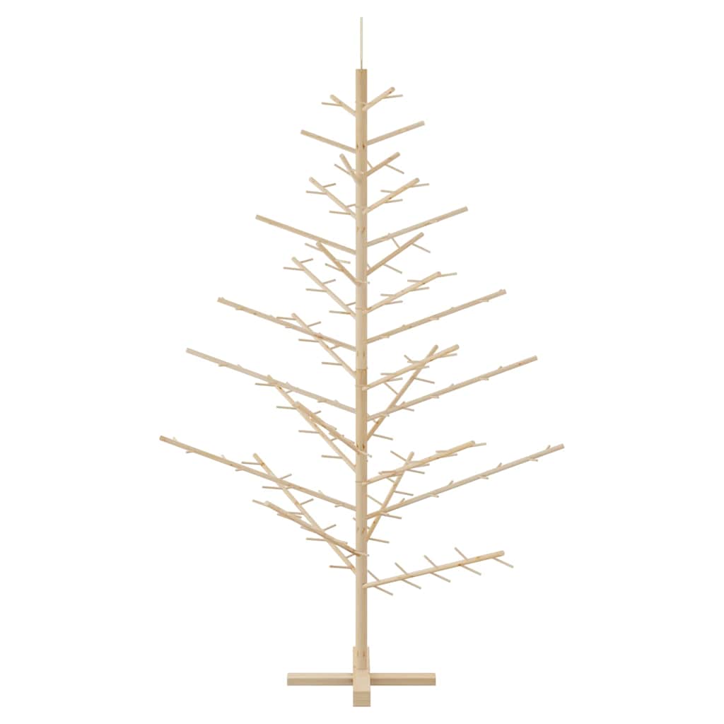 Wooden Christmas Tree KOTKA Bamboo and Solid Pine Wood Natural (unfinished) 180 cm