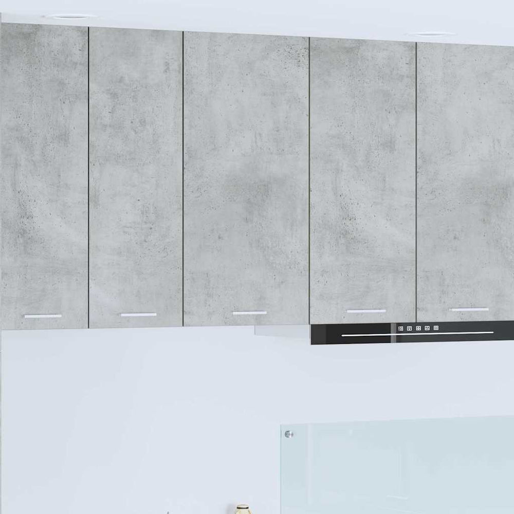 vidaXL Hanging Cabinet "Lyon" 39.5x31x60 cm Concrete Grey