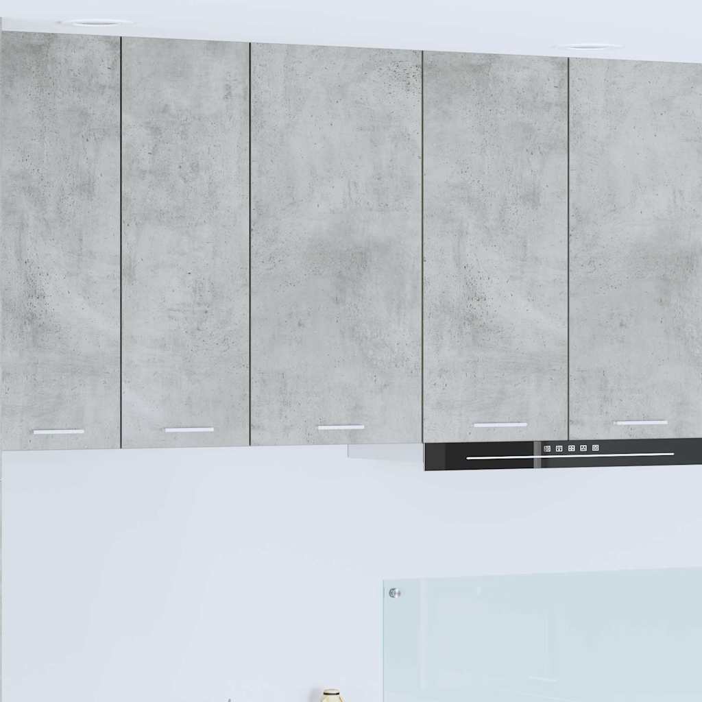 Hanging Cabinet "Lyon" 39.5x31x60 cm Concrete Grey 1x hanging cabinet (1 door) 40 cm wide 80 cm high