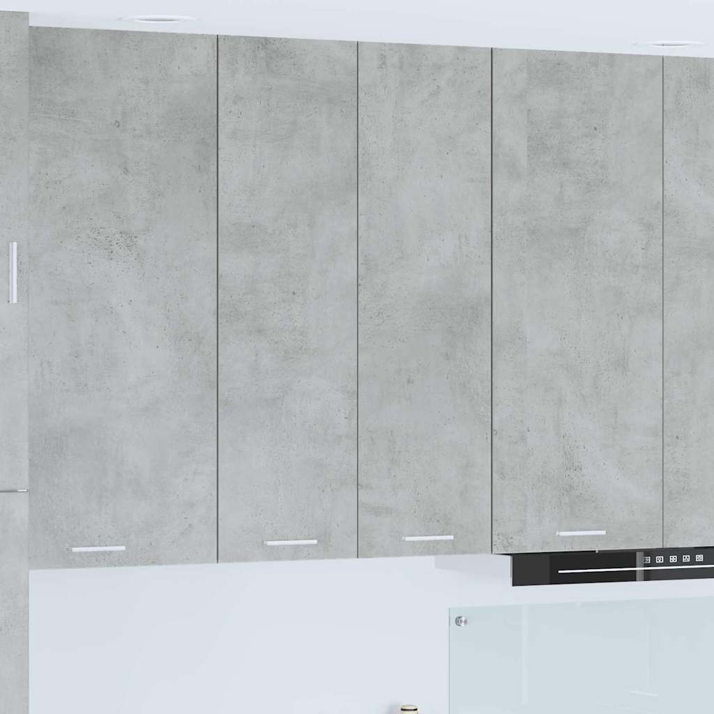 Hanging Cabinet "Lyon" 39.5x31x60 cm Concrete Grey 1x hanging cabinet (2 doors) 60 cm wide 100 cm high