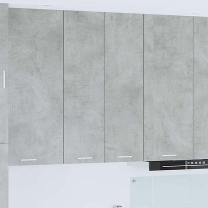 Hanging Cabinet "Lyon" 39.5x31x60 cm Concrete Grey 1x hanging cabinet (2 doors) 60 cm wide 100 cm high