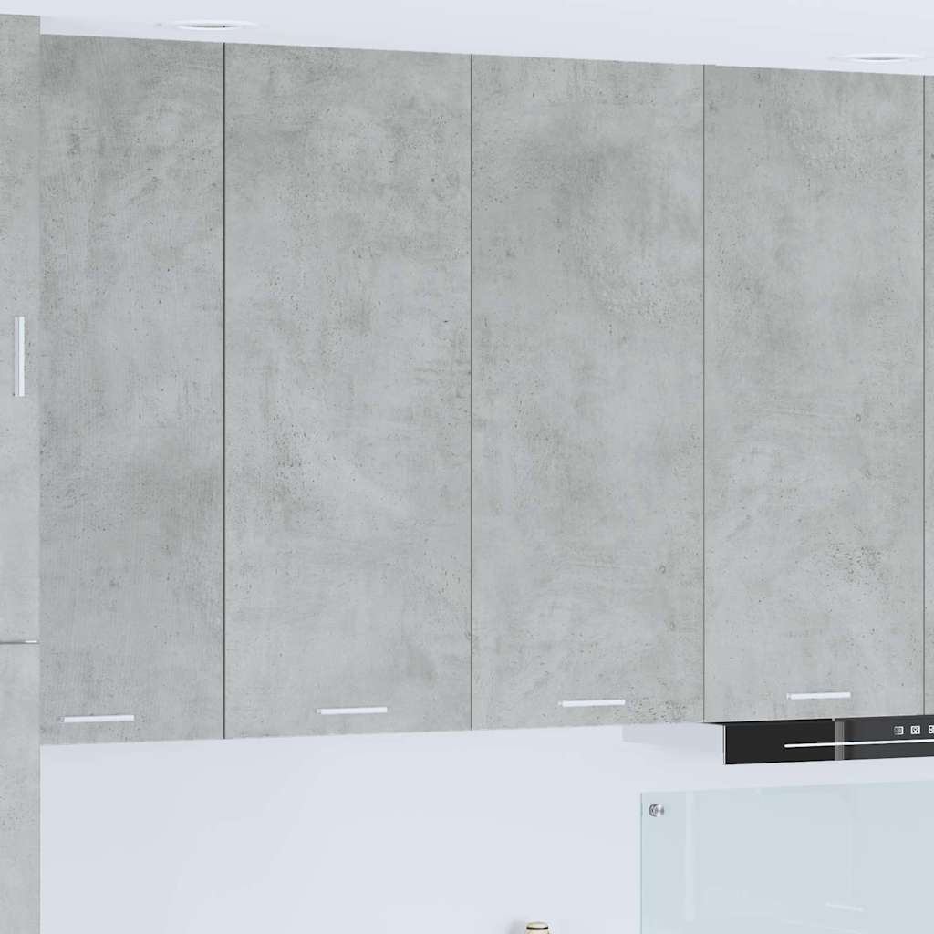 Hanging Cabinet "Lyon" 39.5x31x60 cm Concrete Grey 1x hanging cabinet (2 doors) 80 cm wide 100 cm high