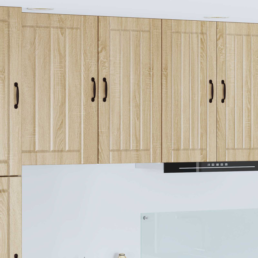 vidaXL Kitchen Wall Cabinet "Lucca" Engineered Wood Sonoma Oak