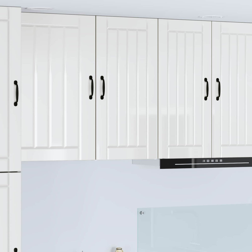 vidaXL Kitchen Wall Cabinet "Lucca" Engineered Wood High Gloss White