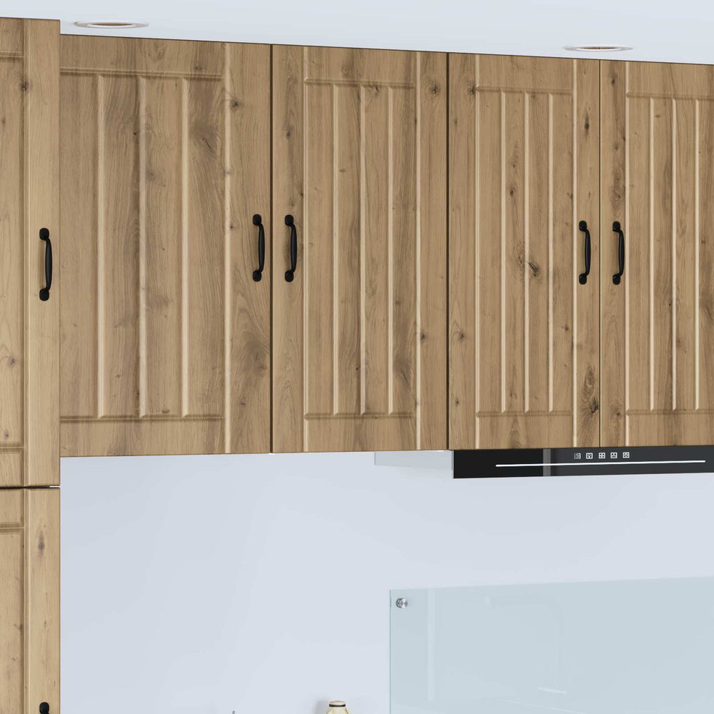 vidaXL Kitchen Wall Cabinet "Lucca" Engineered Wood Artisan Oak
