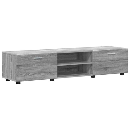 vidaXL TV Cabinet Set FLORIN 3 pcs 150 x 39 x 30 cm Grey Sonoma 6