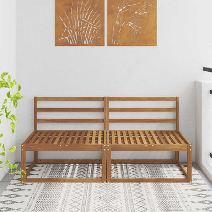 Sectional Sofa Units with Cushion 2 Piece Natural Natural 2x middle