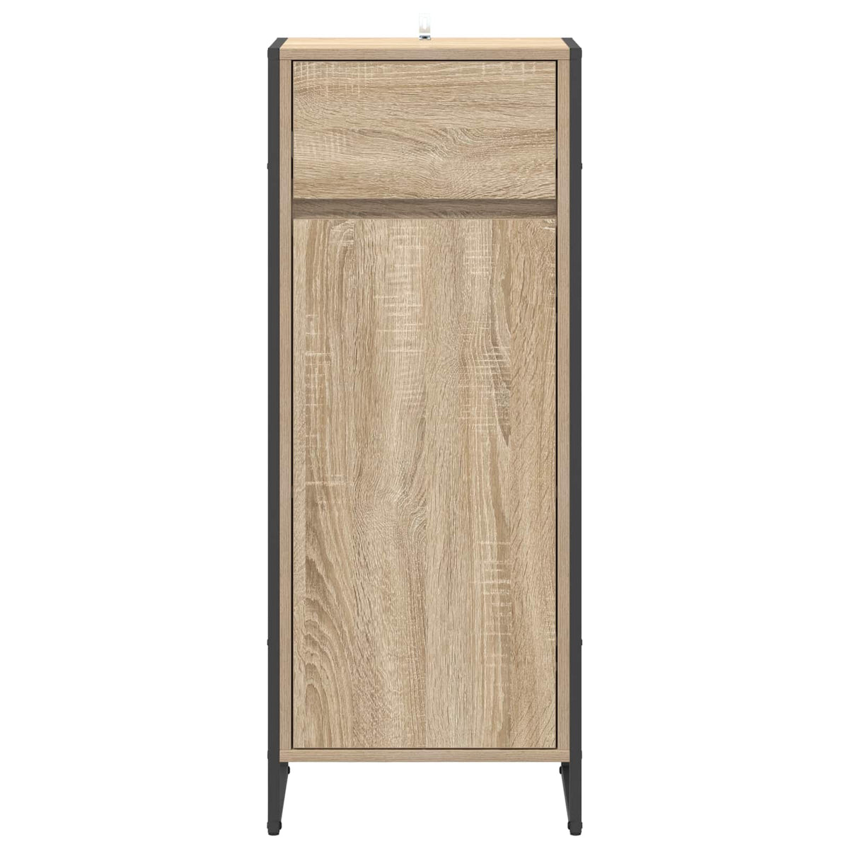 Bathroom Cabinet 40 x 30 x 100 cm Engineered Wood Sonoma oak
