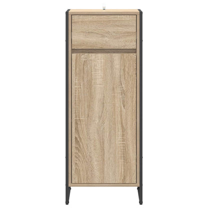 Bathroom Cabinet 40 x 30 x 100 cm Engineered Wood Sonoma oak
