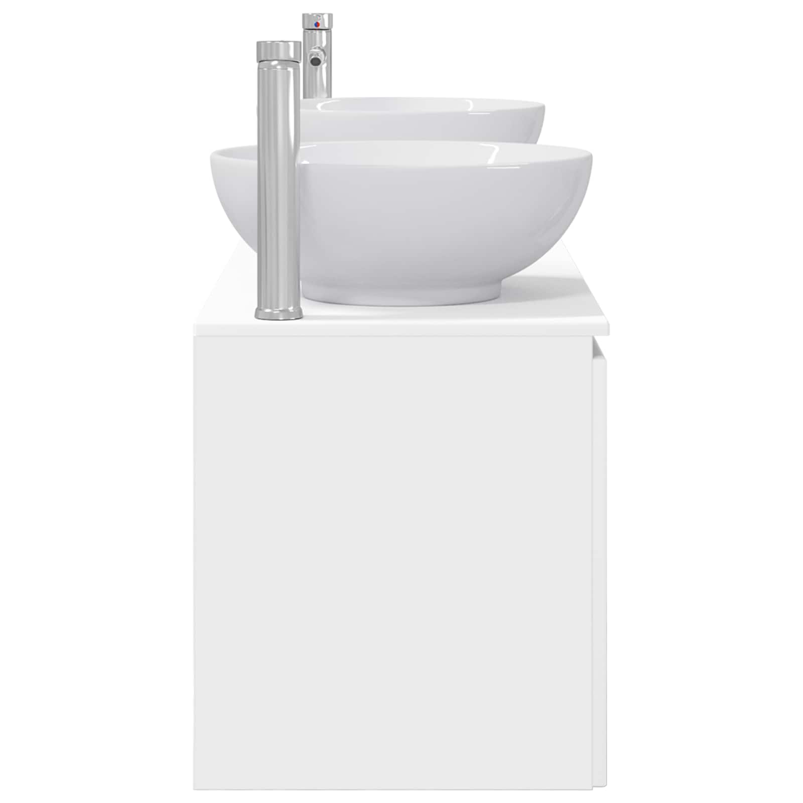 vidaXL Bathroom Cabinet Set 3 pcs White 49.5 x 44.5 x 65 cm 6