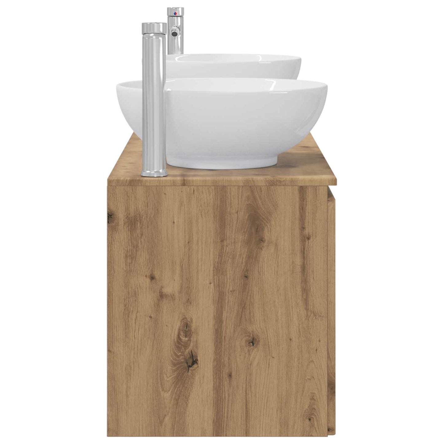 vidaXL Bathroom Cabinet Set 3 pcs Artisan Oak 49.5 x 44.5 x 65 cm 6