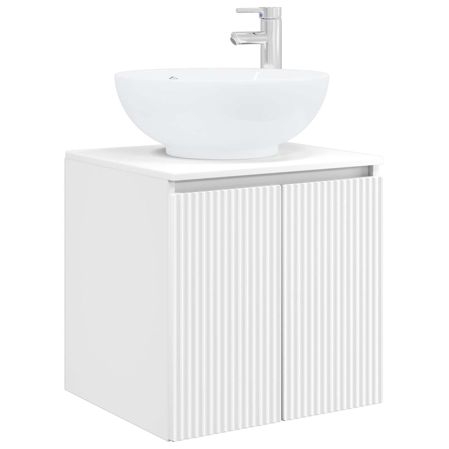 vidaXL Bathroom Cabinet Set 3 pcs White 49.5 x 44.5 x 65 cm 5