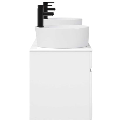 vidaXL Bathroom Cabinet Set 3 pcs High Gloss White 49 x 44.5 x 65 cm 6