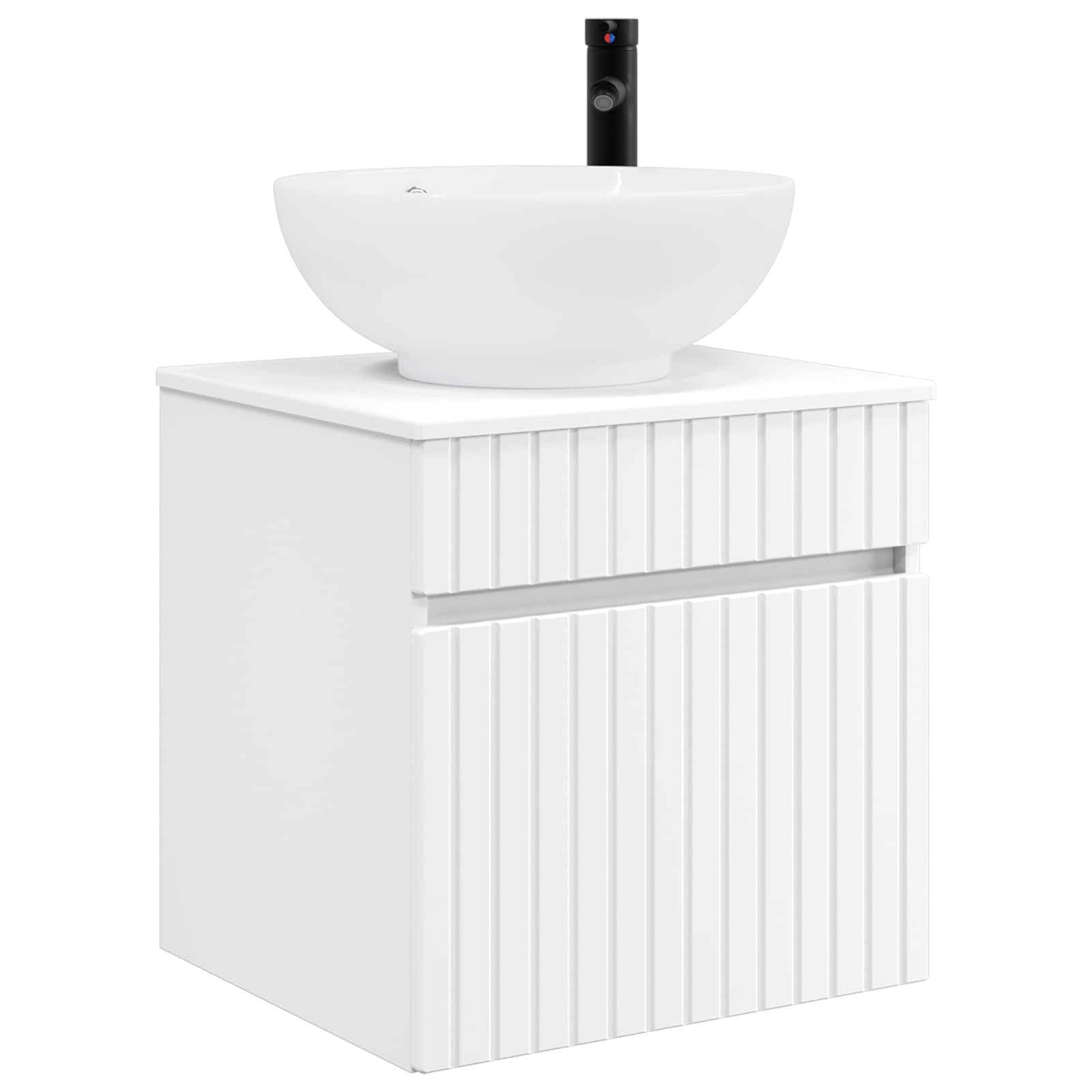 vidaXL Bathroom Cabinet Set 3 pcs White 49 x 44.5 x 66.5 cm 4