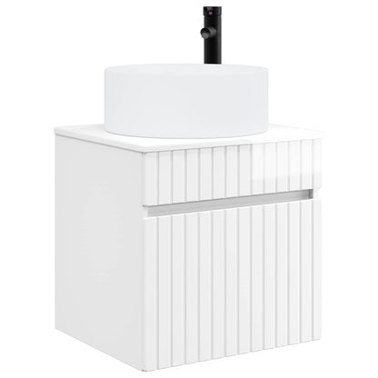 vidaXL Bathroom Cabinet Set 3 pcs High Gloss White 49 x 44.5 x 65.5 cm 4