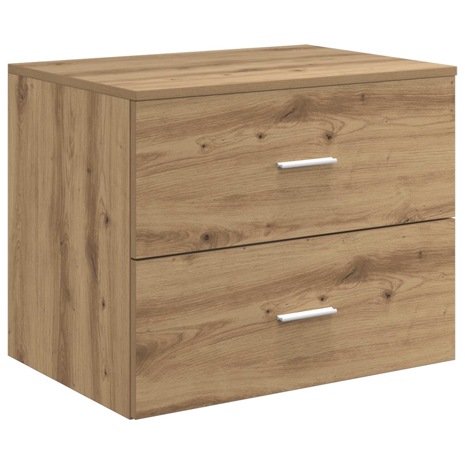 vidaXL Bathroom Furniture Set 3 pcs Artisan Oak 49.5 x 44.5 x 65 cm 5