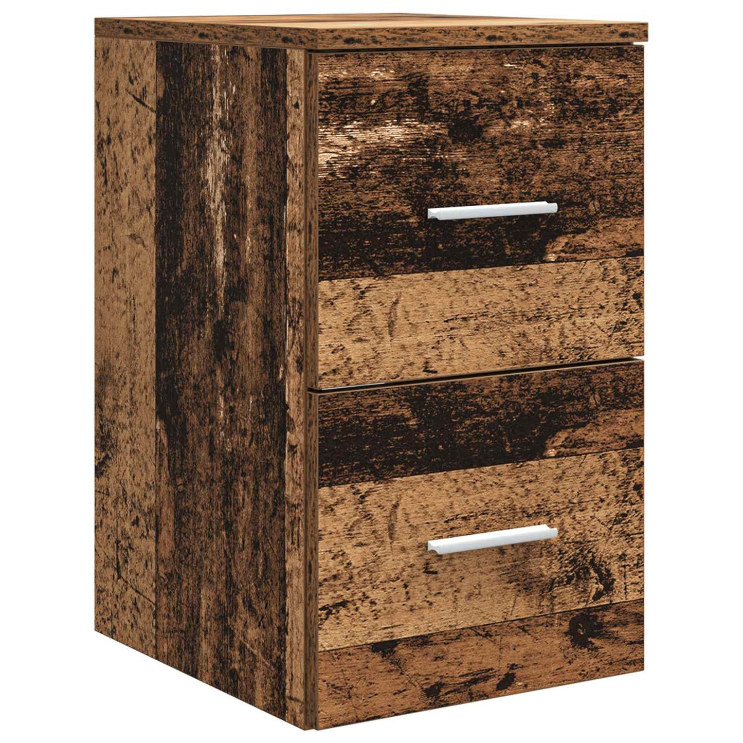 vidaXL Bathroom Furniture Set 3 pcs Old Wood 49.5 x 44.5 x 65 cm 5