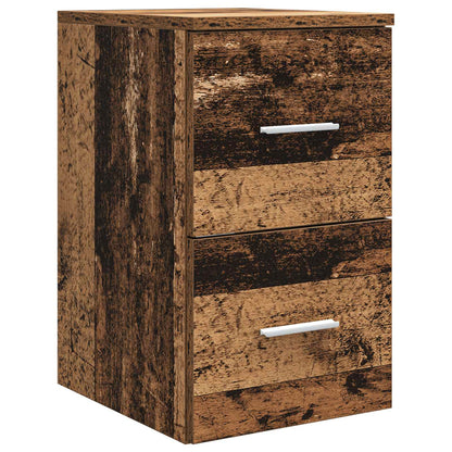 vidaXL Bathroom Furniture Set 3 pcs Old Wood 49.5 x 44.5 x 65 cm 5