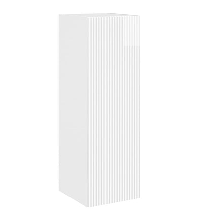 vidaXL Bathroom Furniture Set 5 pcs High Gloss White 6