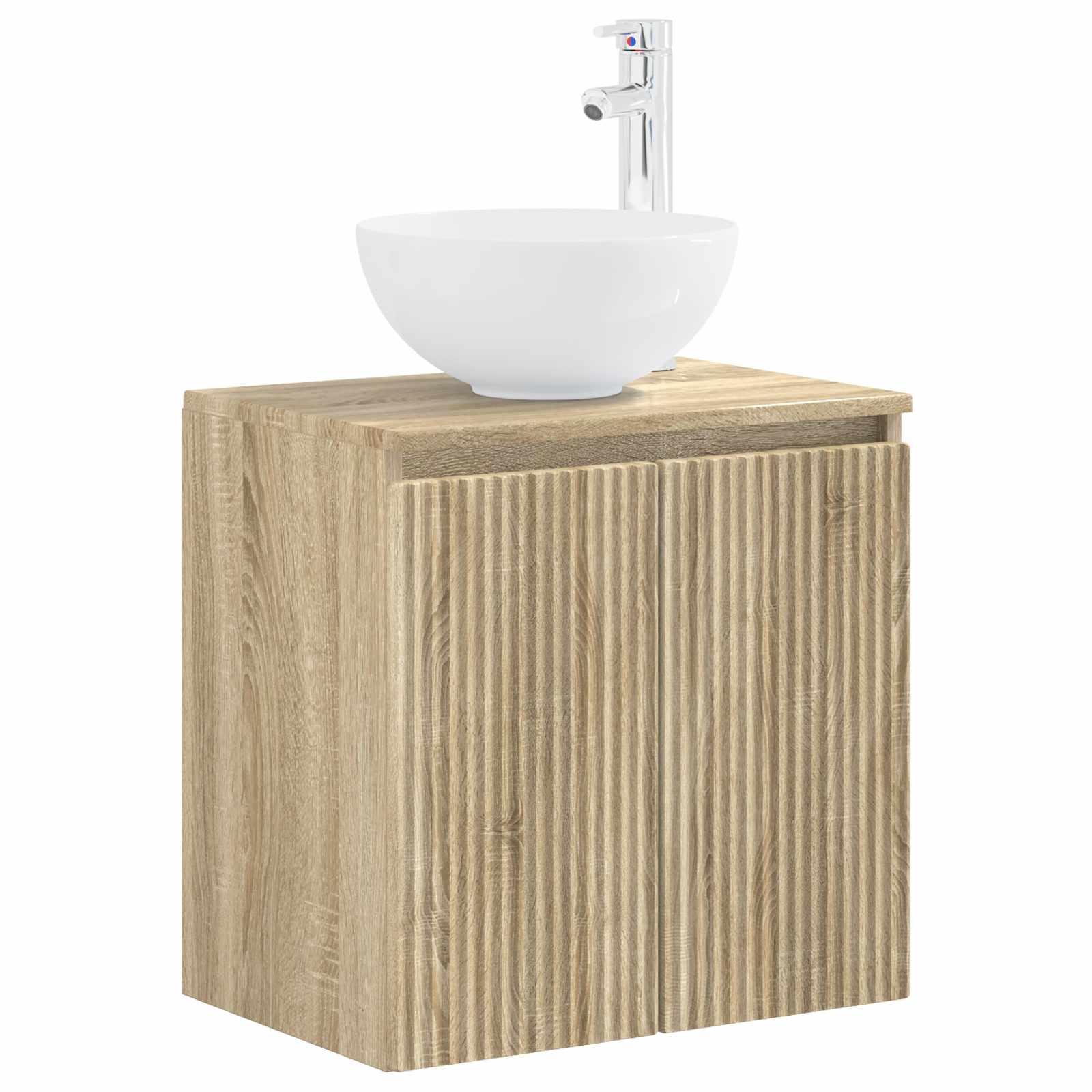 vidaXL Bathroom Furniture Set 5 pcs Sonoma Oak 33 x 34.5 x 100 cm 4