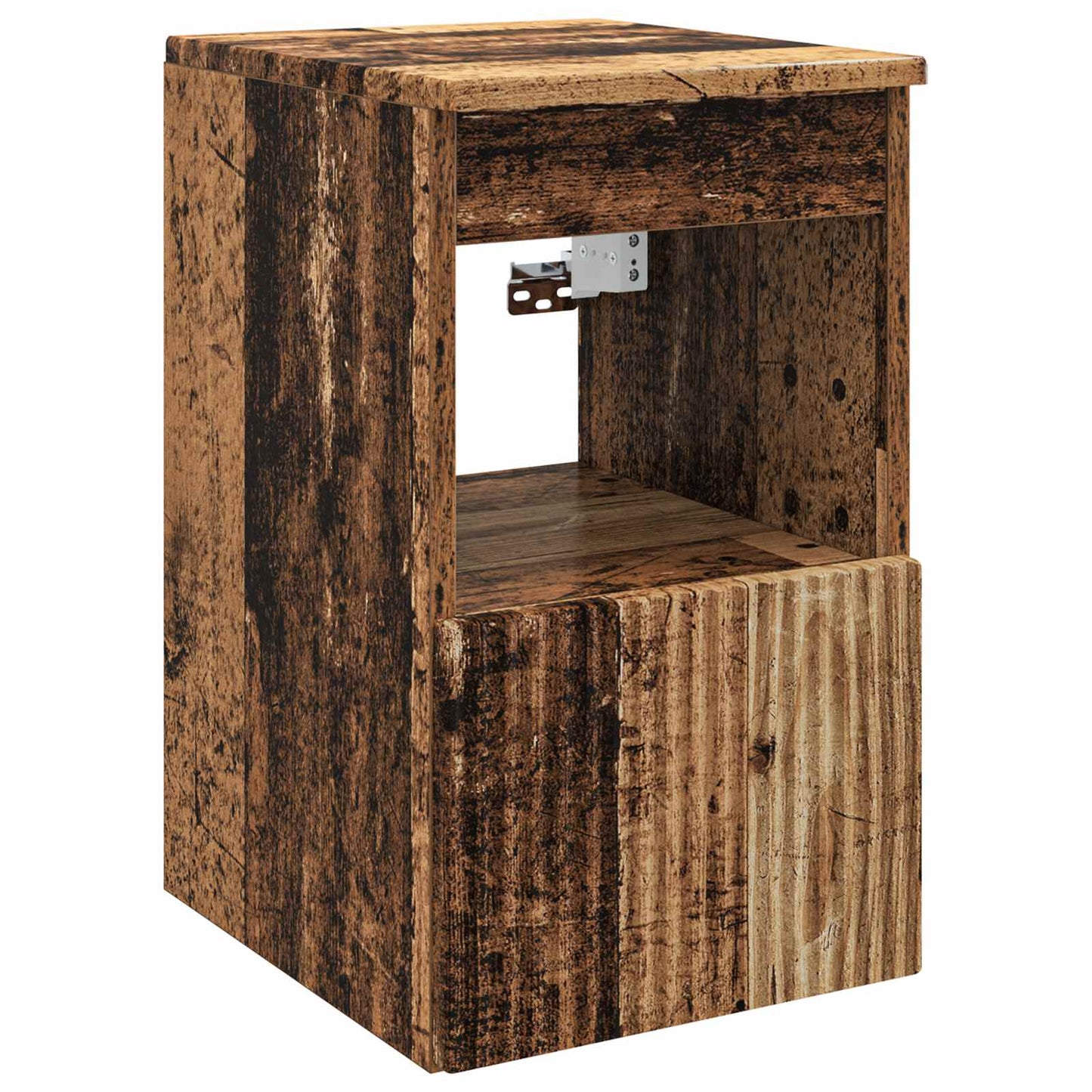 vidaXL Bathroom Furniture Set 5 pcs Old Wood 33 x 34.5 x 100 cm 5