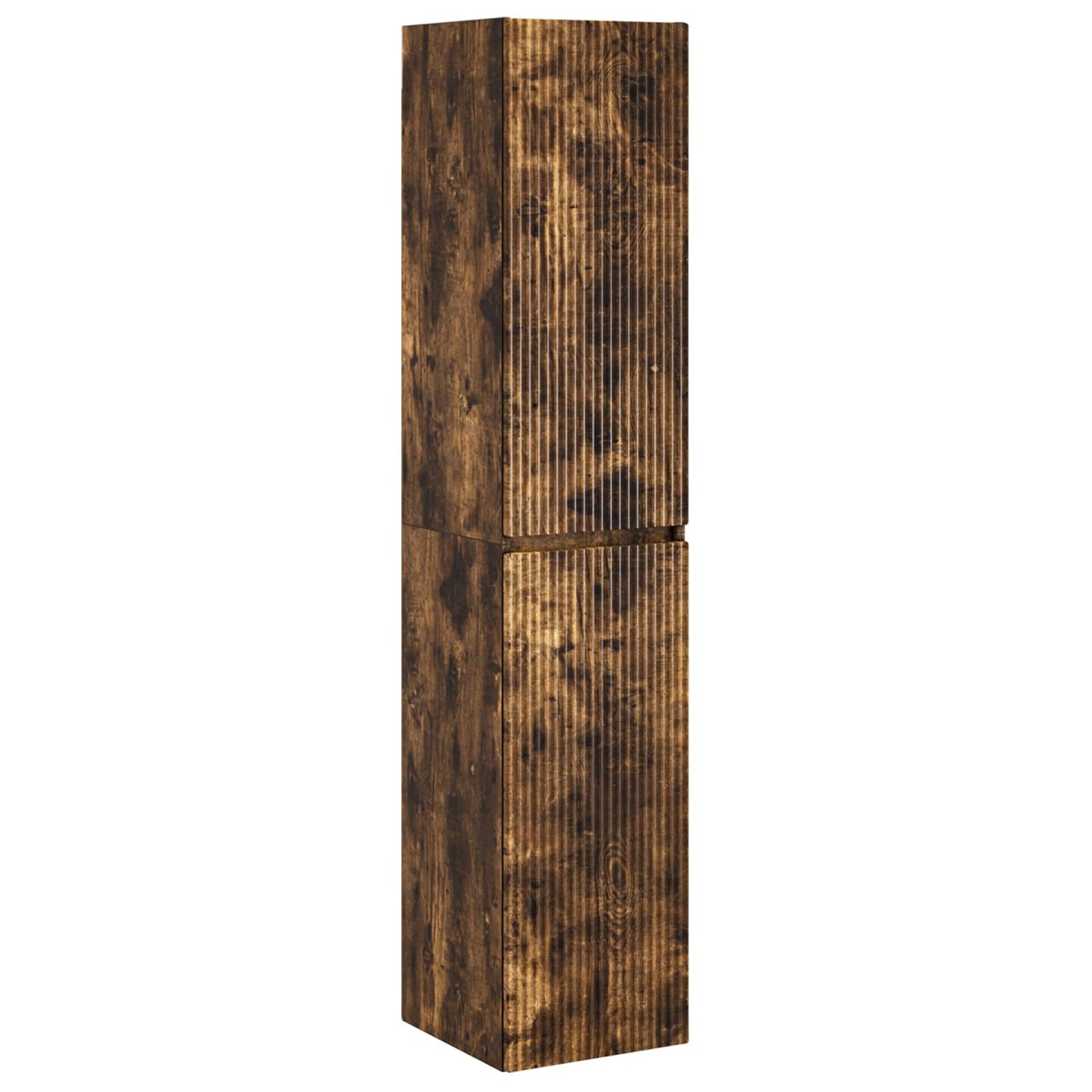 vidaXL Bathroom Furniture Set 5 pcs Smoked Oak 33 x 34.5 x 160 cm 6