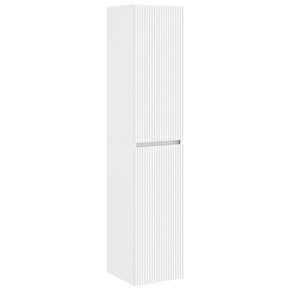 vidaXL Bathroom Furniture Set 5 pcs White 33 x 34.5 x 160 cm 6