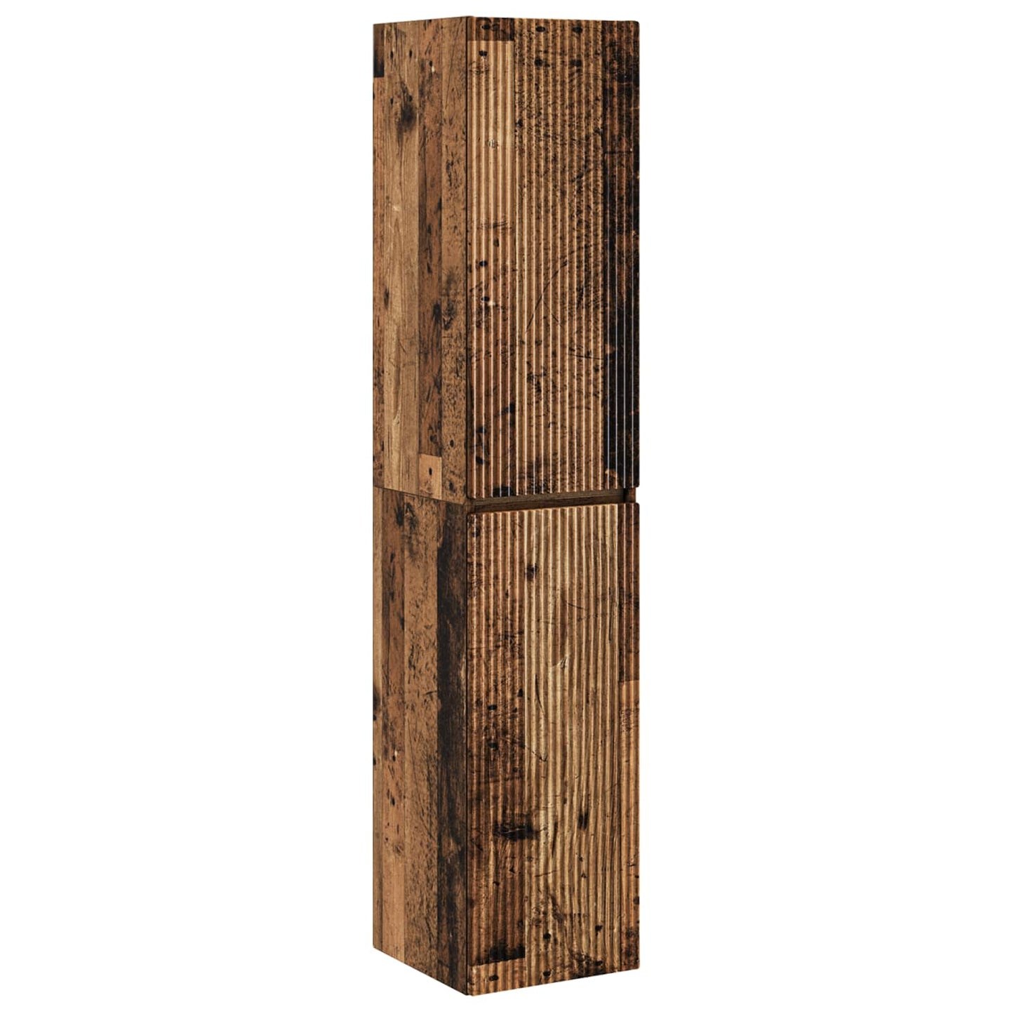 vidaXL Bathroom Furniture Set 5 pcs Old Wood 33 x 34.5 x 160 cm 6