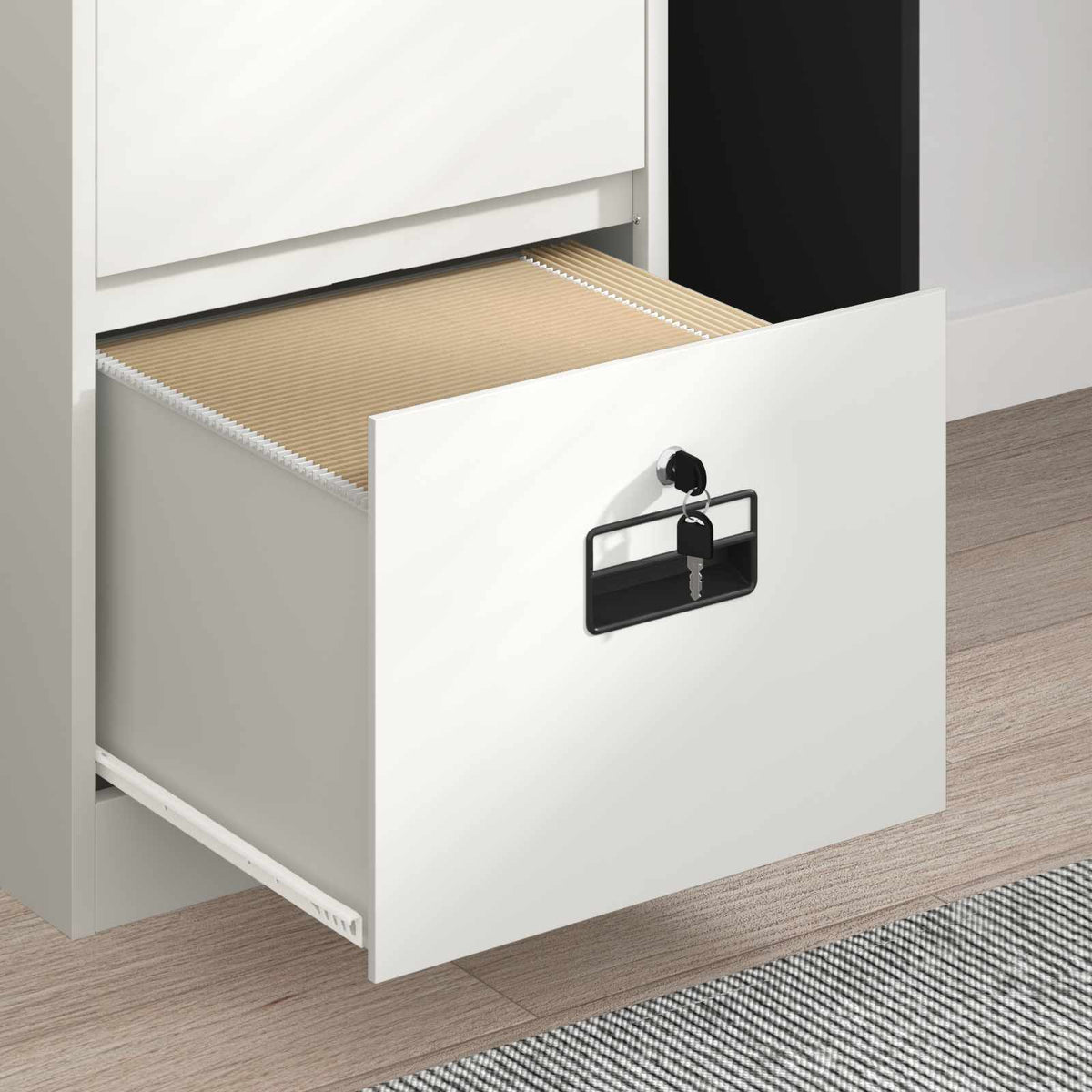 Storage Cabinet Steel Width 80 cm Olive Green 180 cm