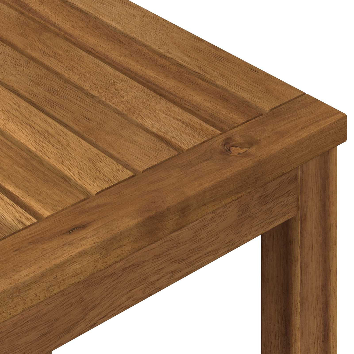Garden Bar Table Solid Acacia Wood Natural 80 cm 80.5 cm