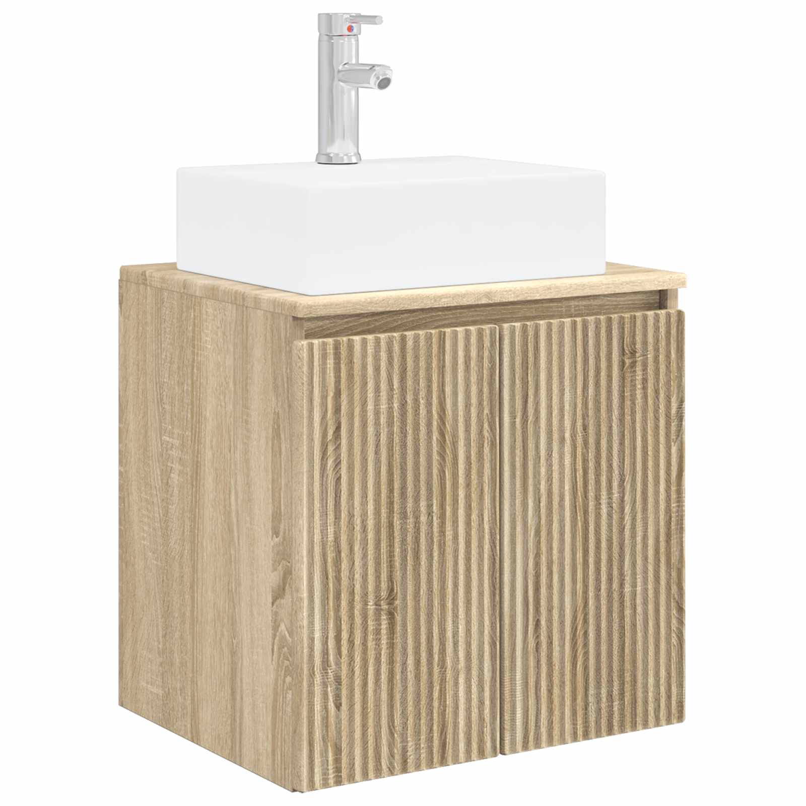 vidaXL Bathroom Cabinet Set 5 pcs Sonoma Oak Engineered Wood 5
