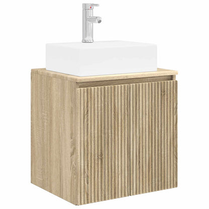 vidaXL Bathroom Cabinet Set 5 pcs Sonoma Oak Engineered Wood 5