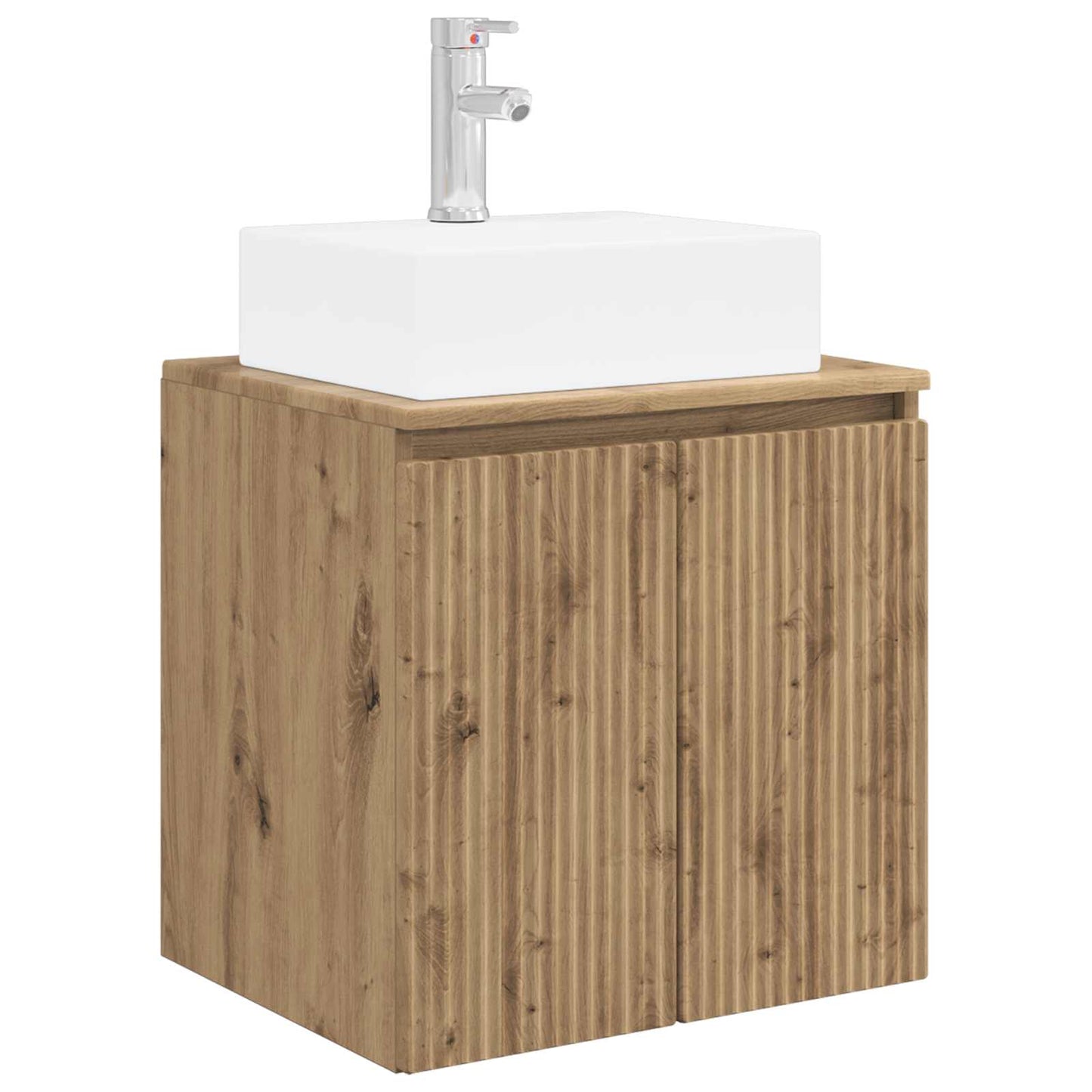 vidaXL Bathroom Cabinet Set 5 pcs Artisan Oak Engineered Wood 5