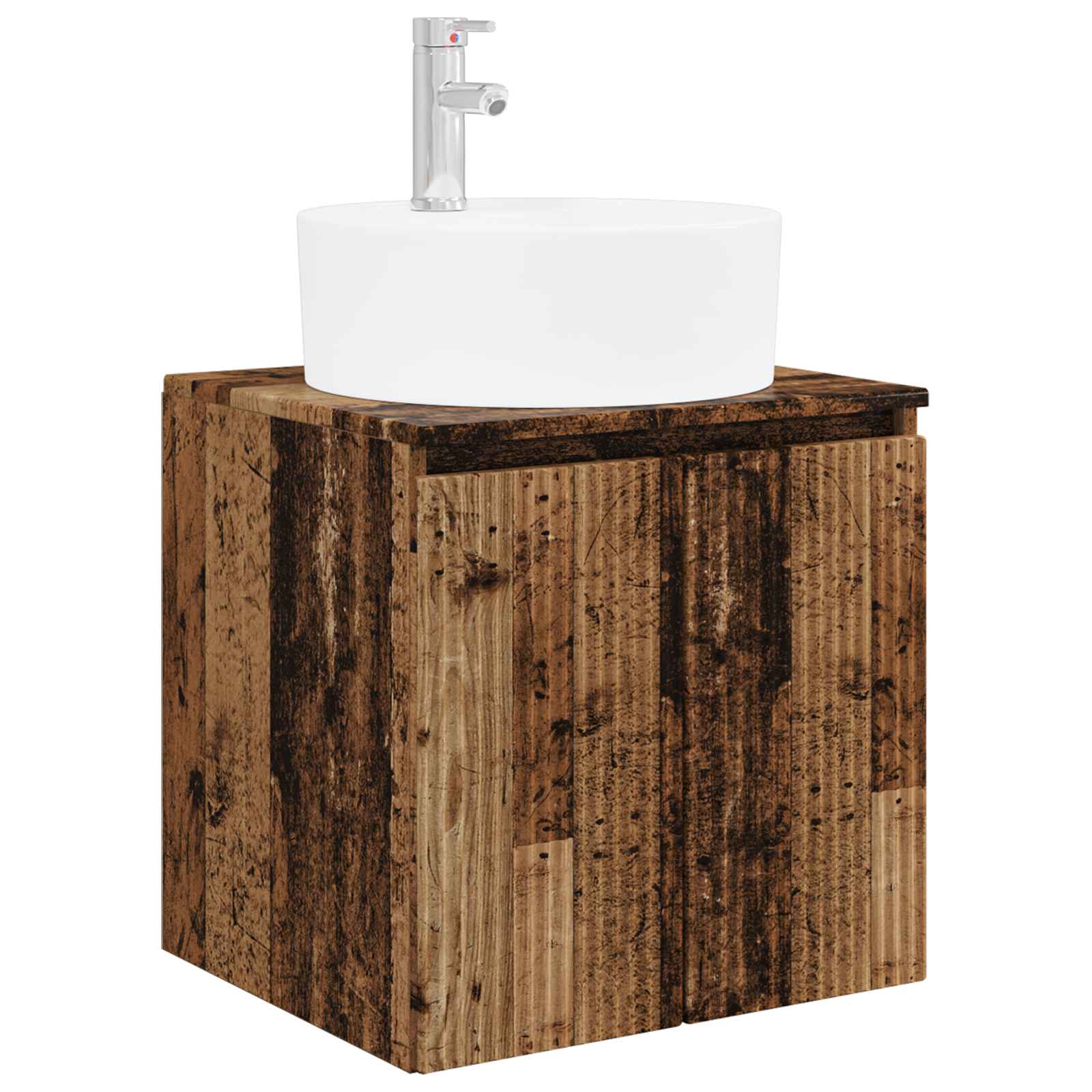 vidaXL Bathroom Cabinet Set 5 pcs Old Wood Engineered Wood 5