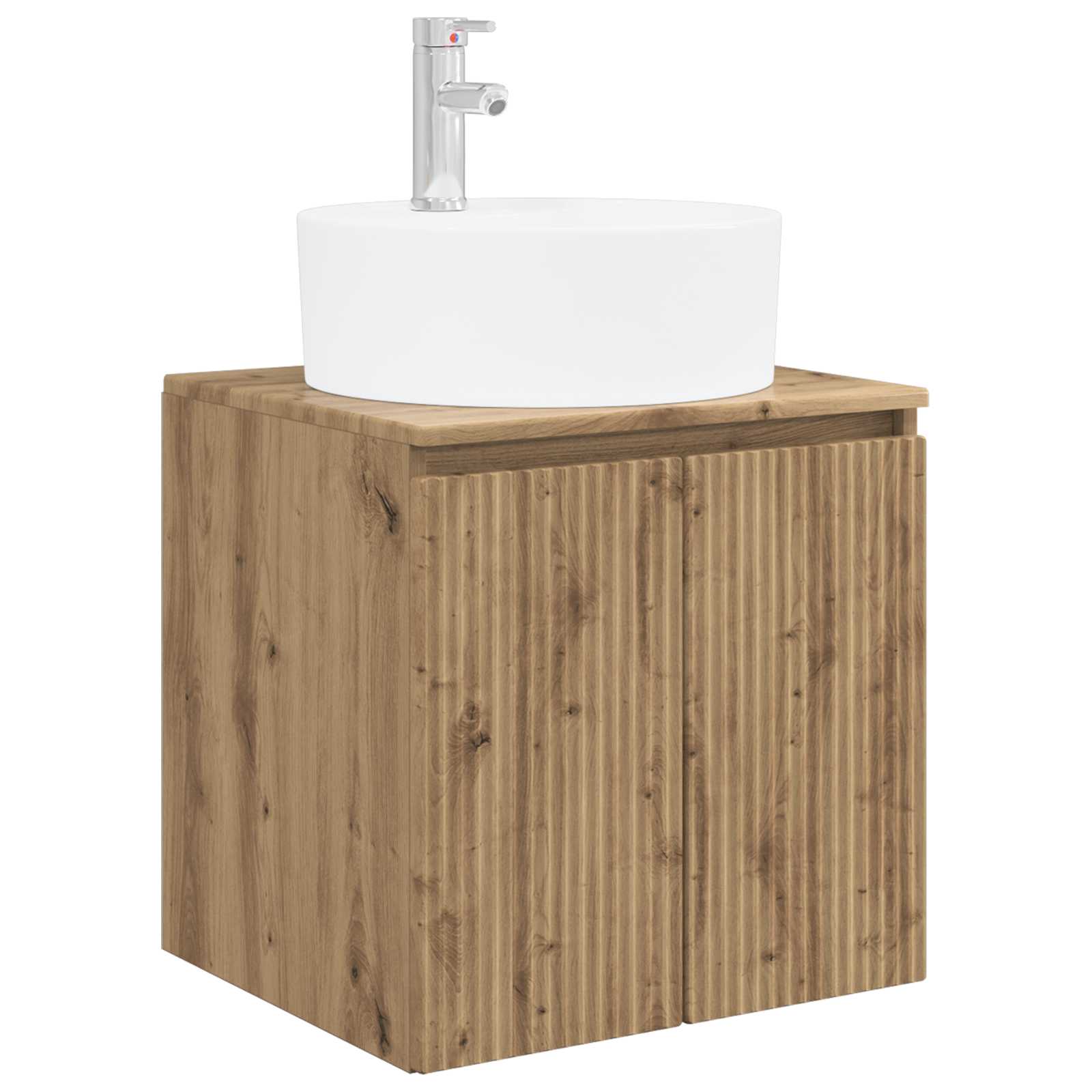 vidaXL Bathroom Cabinet Set 5 pcs Artisan Oak Engineered Wood 5