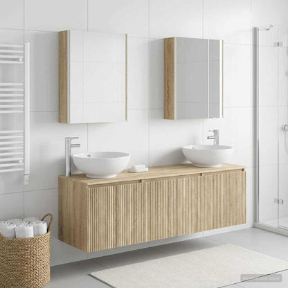 Bathroom Cabinet Set 5 pcs 53 x 15.5 x 70 cm Sonoma oak