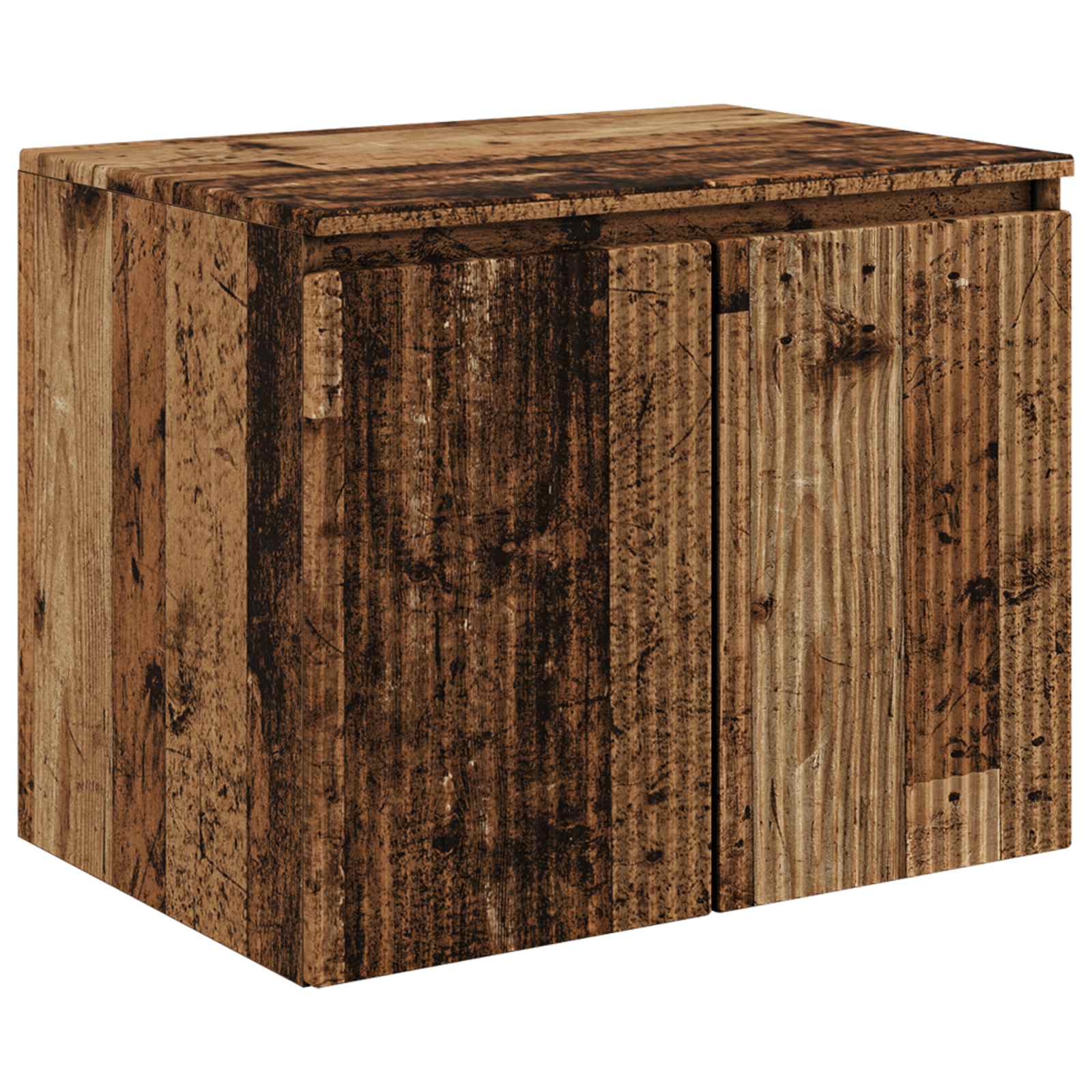 vidaXL Bathroom Cabinet Set 5 pcs Old Wood Engineered Wood 6