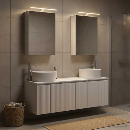 Bathroom Cabinet Set 5 pcs 50 x 14.5 x 70 cm White