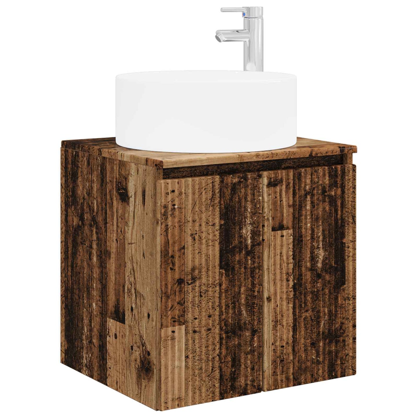 vidaXL Bathroom Cabinet Set 5 pcs Old Wood Engineered Wood 5