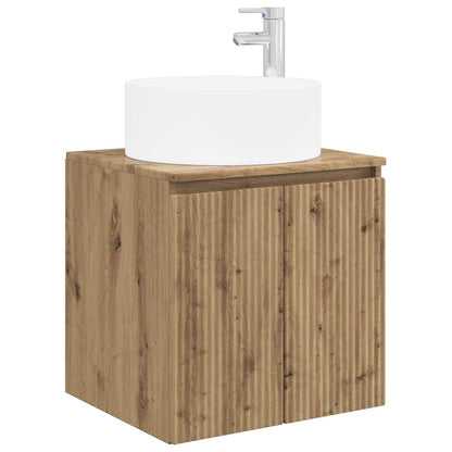 vidaXL Bathroom Cabinet Set 5 pcs Artisan Oak Engineered Wood 5