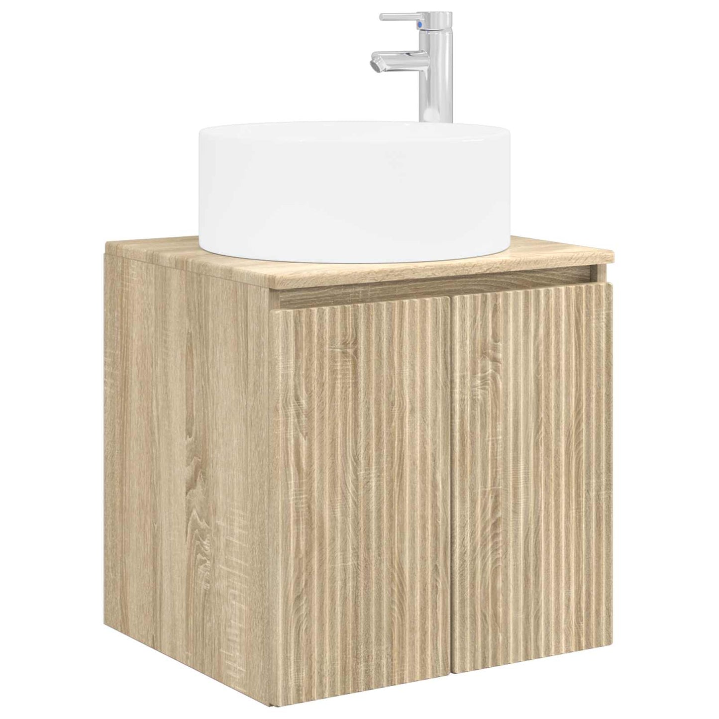 vidaXL Bathroom Cabinet Set 4 pcs Sonoma Oak Engineered Wood 5