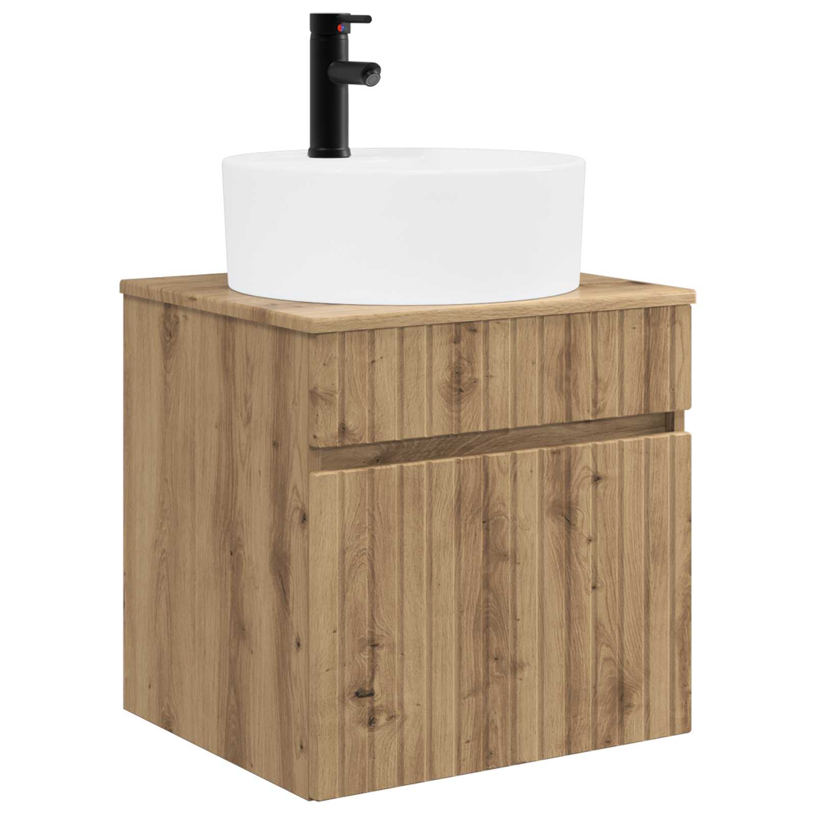 vidaXL Bathroom Cabinet Set 5 pcs Artisan Oak Engineered Wood 5