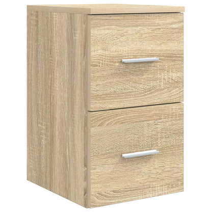vidaXL Bathroom Furniture Set 4 pcs Sonoma Oak 6