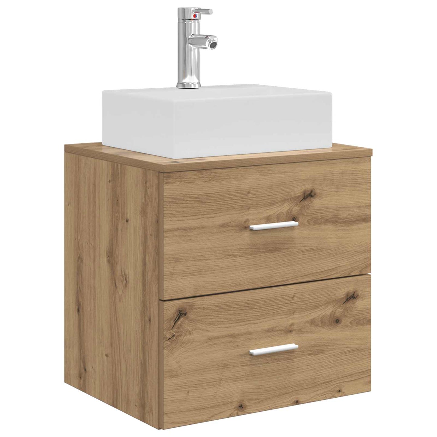 vidaXL Bathroom Furniture Set 5 pcs Artisan Oak 5
