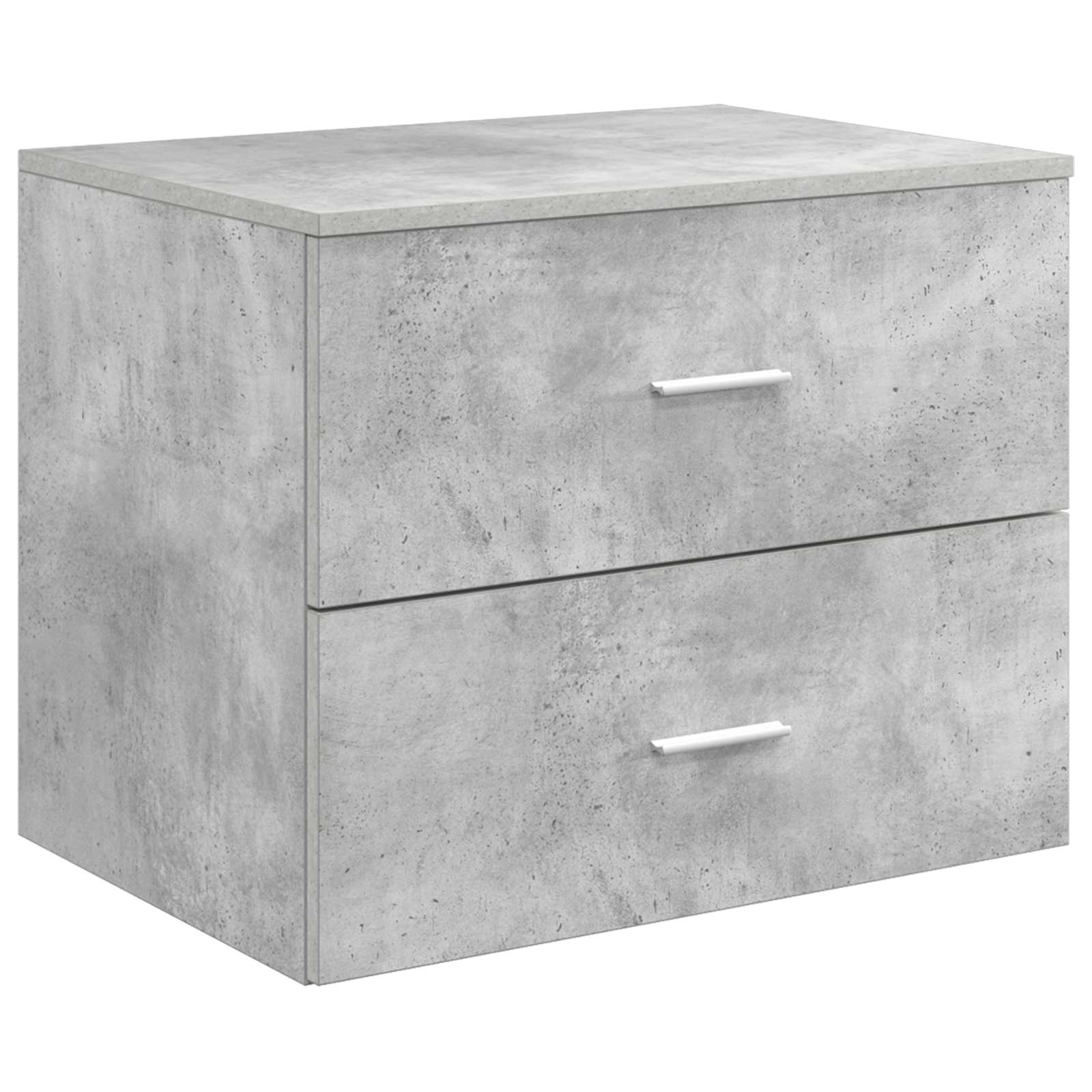 vidaXL Bathroom Furniture Set 5 pcs Concrete Grey 6